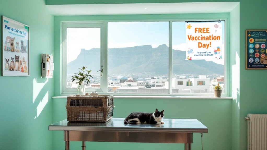 free cat vaccination cape town